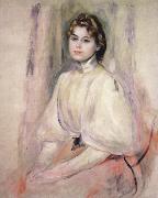 Pierre Renoir, Young Woman Seated